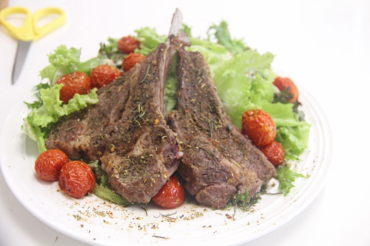 團隊料理：香料羊排